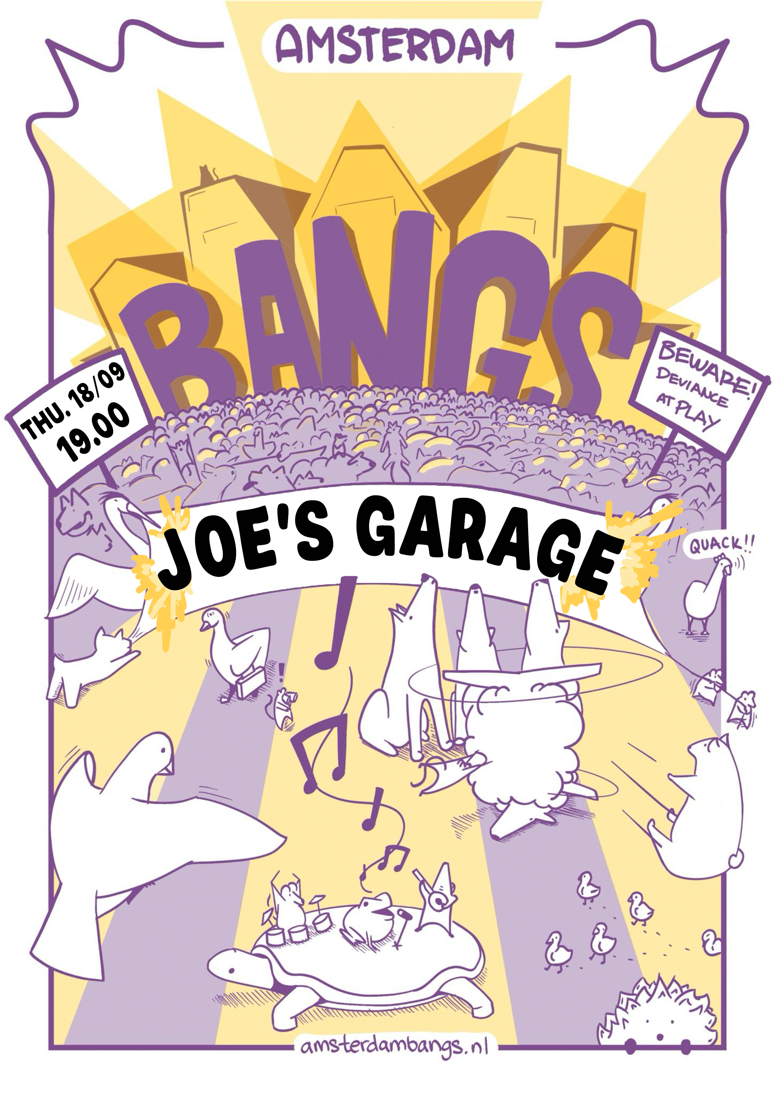 JOE’S GARAGE BANGS FOR PALESTINE AND KASHMIR