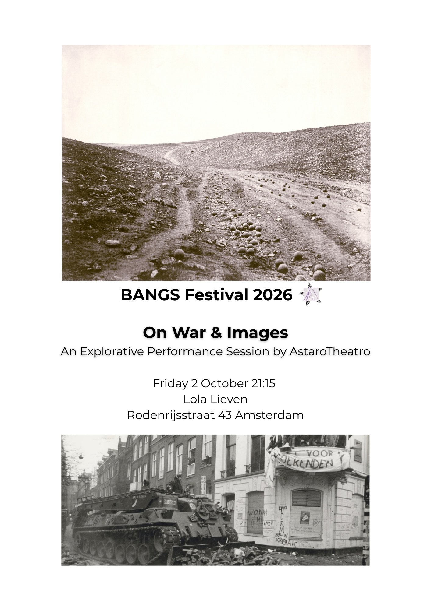 On War & Images – Surprise Performance
